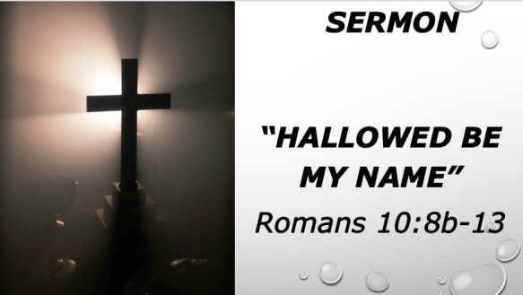 03.10.19 Sermon