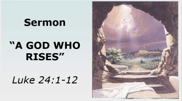 4.21.19 Sermon