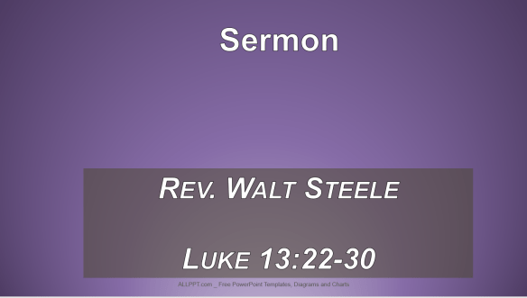 8.25.19 Sermon